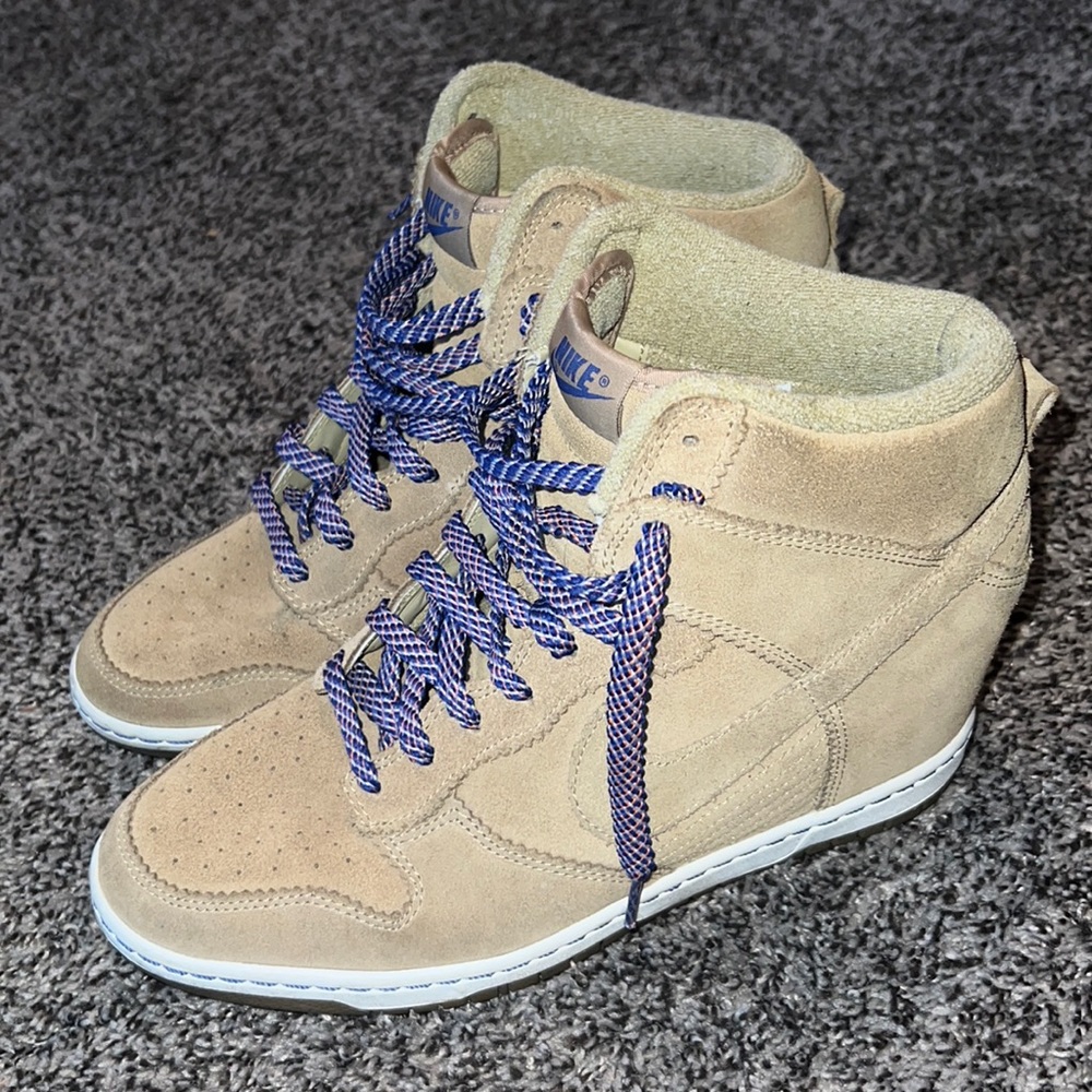 Rare Nike Dunk Sky Hi Women’s Wedged Shoes